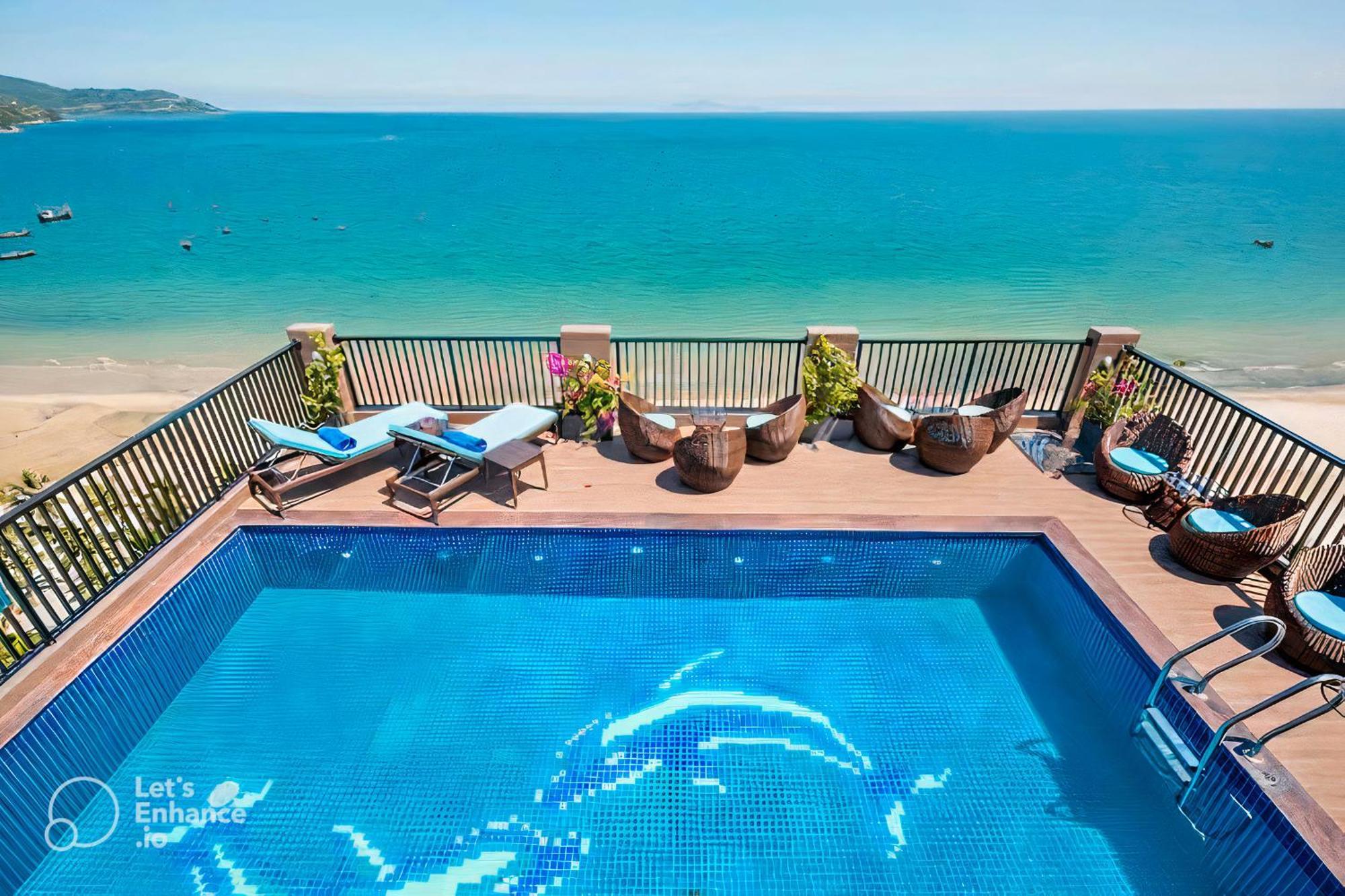 Seashore Hotel & Apartment دا نانغ المظهر الخارجي الصورة